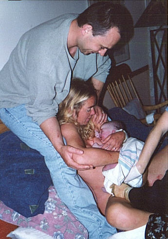 Katherine May Lowther at age 2 minutes and one half