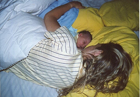 Sleeping Caroline and Katherine